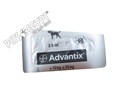 1 Dose x Advantix for dogs and puppies over 10kg to 25kg 
