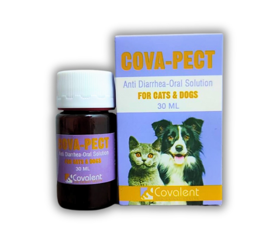 Covalent Cova - Pect Anti Diarrhea Oral Solution For Dogs & cats 30 ml 30 ml 