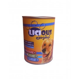 Licious Chicken Meat + Beef Liver & Kidneys 390 gm Can