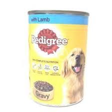 Pedigree with Lamb Gravy 400 gm can
