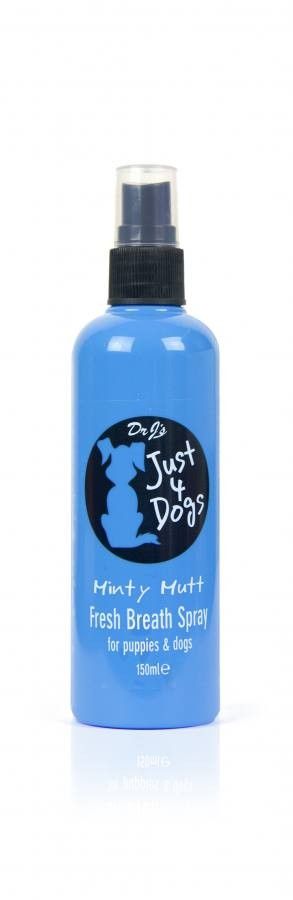 Just 4 Dogs Minty Mutt Fresh Breath Spray 150 ml