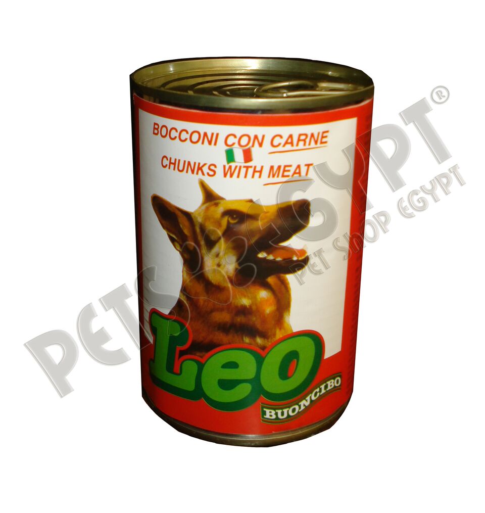 Leo Chunks With Meat For Dogs 400Gm