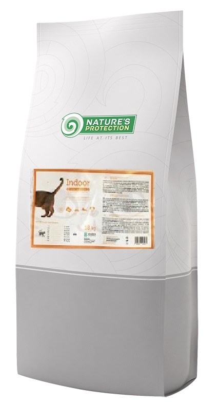 Nature's Protection cat indoor Dry Food 18kg