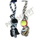FM Rope With Tennis Ball Toy
