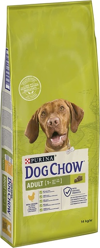 [7629] Purina Dog Chow Adult (+1 year) With Chicken Dry Dog Food 14 Kg