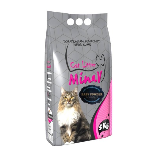 Minav Clumping Cat Litter - Scented 5 Kg