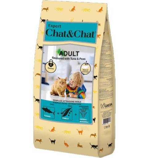 [7712] Expert Chat & Chat Adult Cat Food ًWith Tuna & Peas 900 g