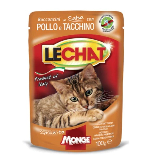 LeChat Monge Adult Cat Wet Food Pouch 100 g