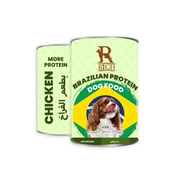 Rich Pate Adult Dog Wet Food Cans 400 g
