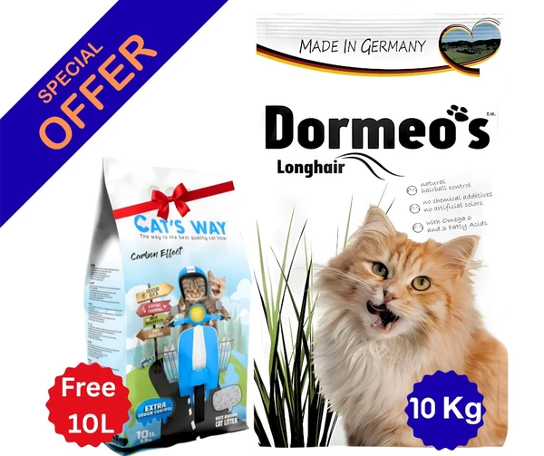 Dormeo's Long Hair Adult Cat Dry Food