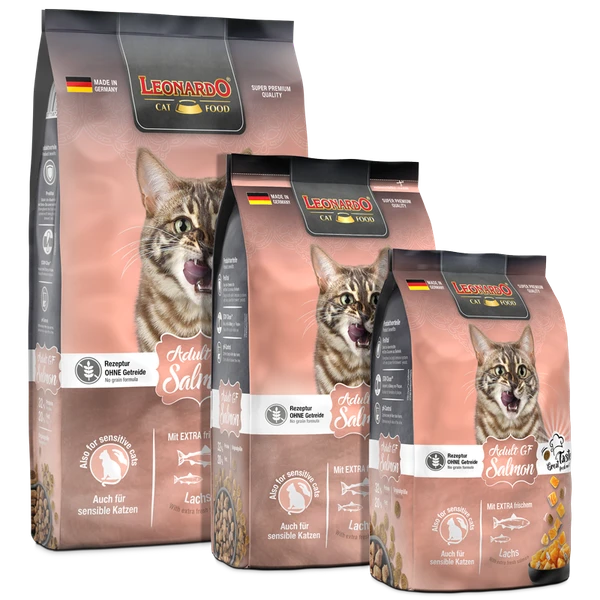 Leonardo Adult Grain Free Salmon Cat Dry Food