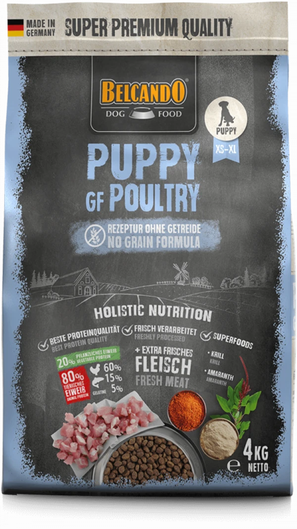 Belcando Puppy Grain Free Poultry (XS-XL ) Holistic Dog Dry Food