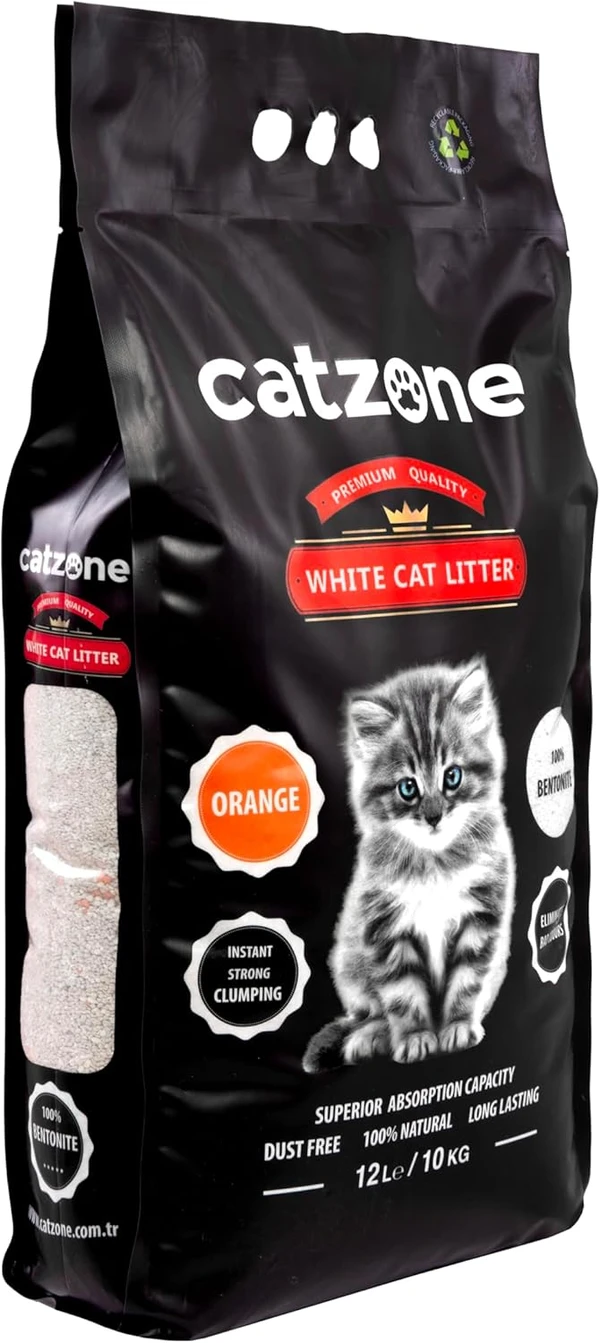 Catzone Clumping Cat Litter - Scented 10 Kg