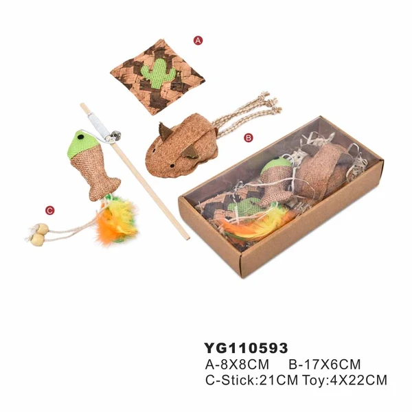 Naomi Golden Classic Cat Toy (YG110593)