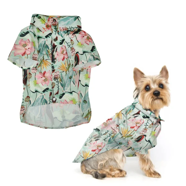 Petmoda Hawaiian Dog Shirt Size 6 - Blossom
