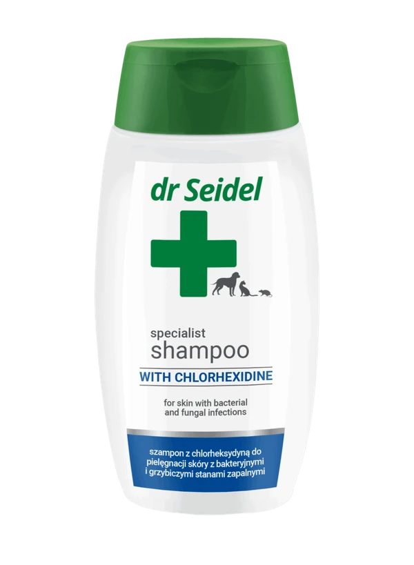 dr Seidel Shampoo with Chlorhexidine for Cats & Dogs 220ml