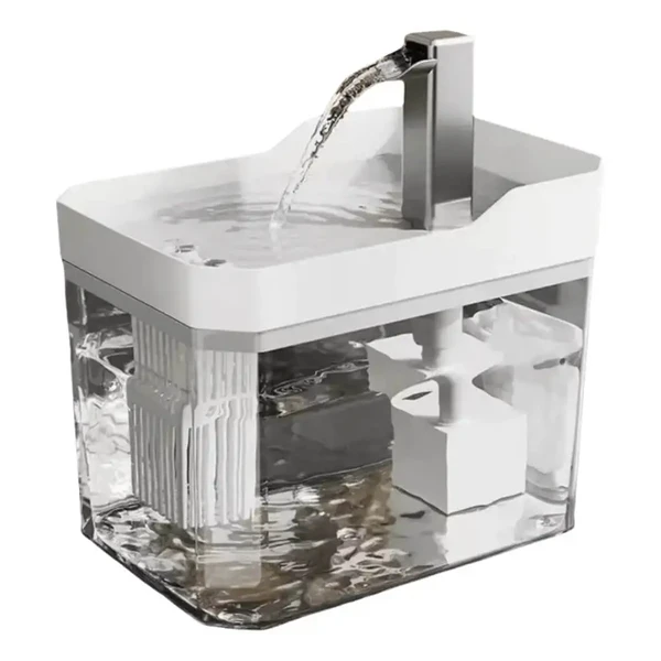 Automatic Water Drinking Fountain Dispenser for Pets -  Water Dispenser Cats & Dogs - Ultra Quiet Pump 1.5L
