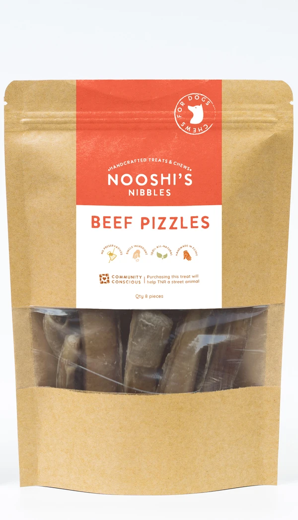 Nooshi's Beef Pizzles Small 8 pieces