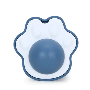 Paw-Shaped Catnip Ball Toy for Cats – Rotating Wall-Mounted Cat Treat Toy | Natural Catnip for Dental Health, Fresh Breath & Hairball Relief