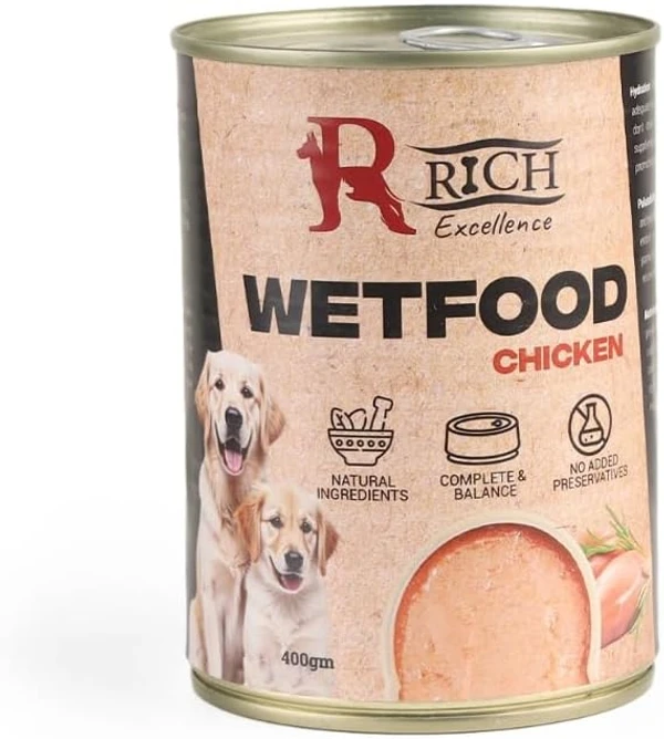 Rich Excellence Adult Dog Wet Food 400g