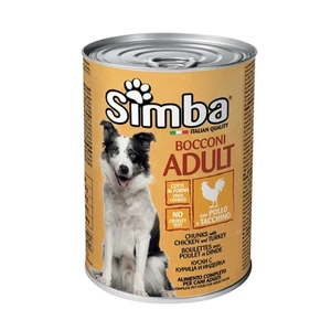 SIMBA Chunks With Chicken & Turkey Dog Wet Food 415g