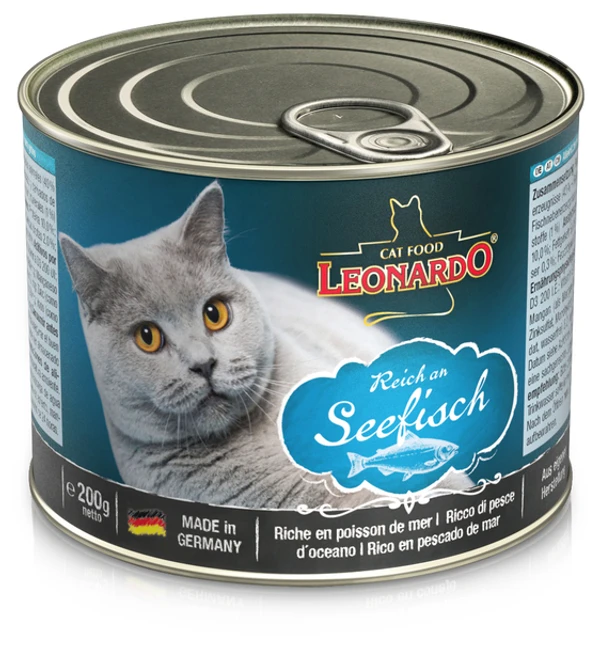 Leonardo Cat Wet Food Cans 200g