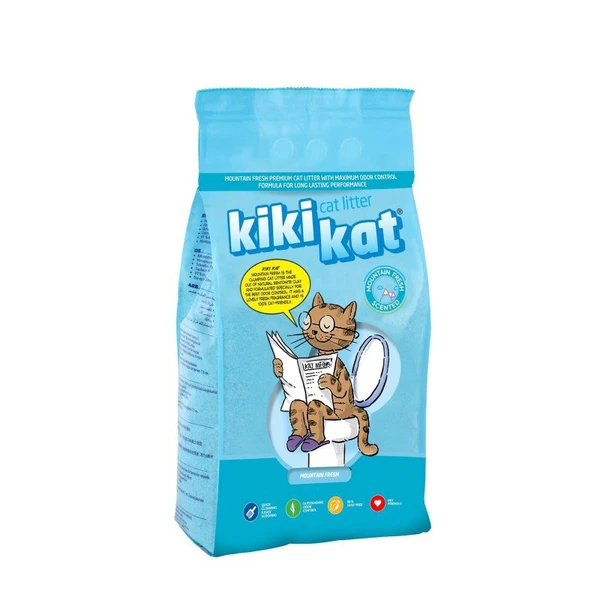 Kiki Kat Clumping Cat Litter - Scented 20 L