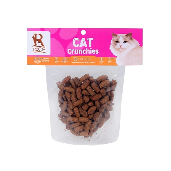 Rich Crunchies Biscuits Cat Treats With Chicken 100 g