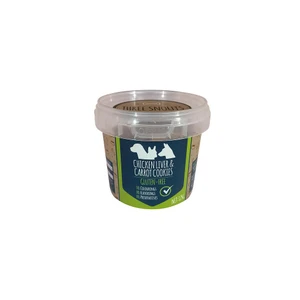 Three Snouts Chicken Liver & Carrot Cookies 125g 