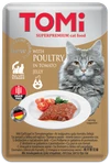 TOMi Super Premium Grain Free All Life Stages Cat Wet Food jelly Pouch 100 g