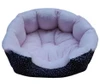 Petmoda Bones Bed Black/Pink Fur 65*50 cm