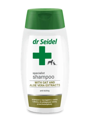 dr Seidel Shampoo with Oat and Aloe Vera Extracts for Cats & Dogs 220ml