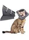 Soft Cat Recovery Collar – Adjustable Protective Cone for Cats & Small Pets After Surgery or Grooming