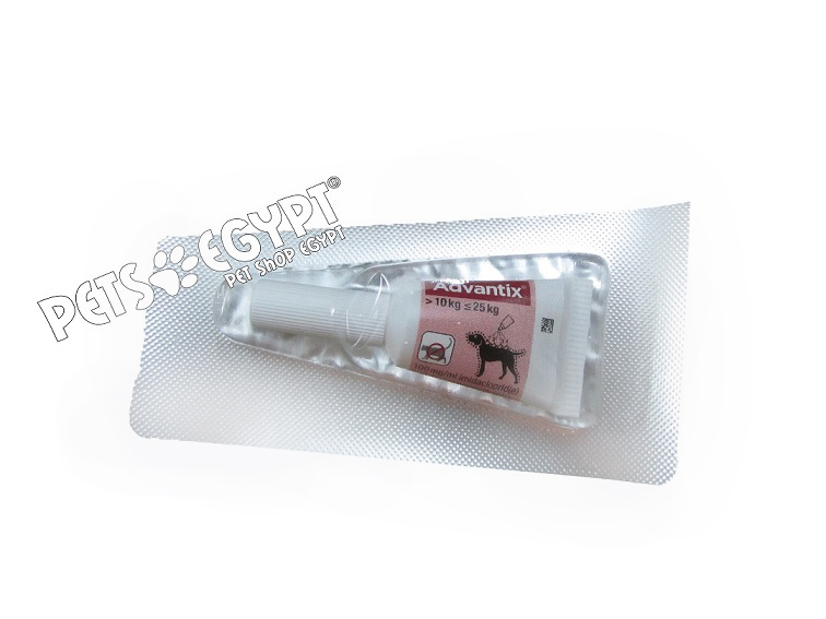 1 Dose x Advantix for dogs and puppies over 10kg to 25kg 