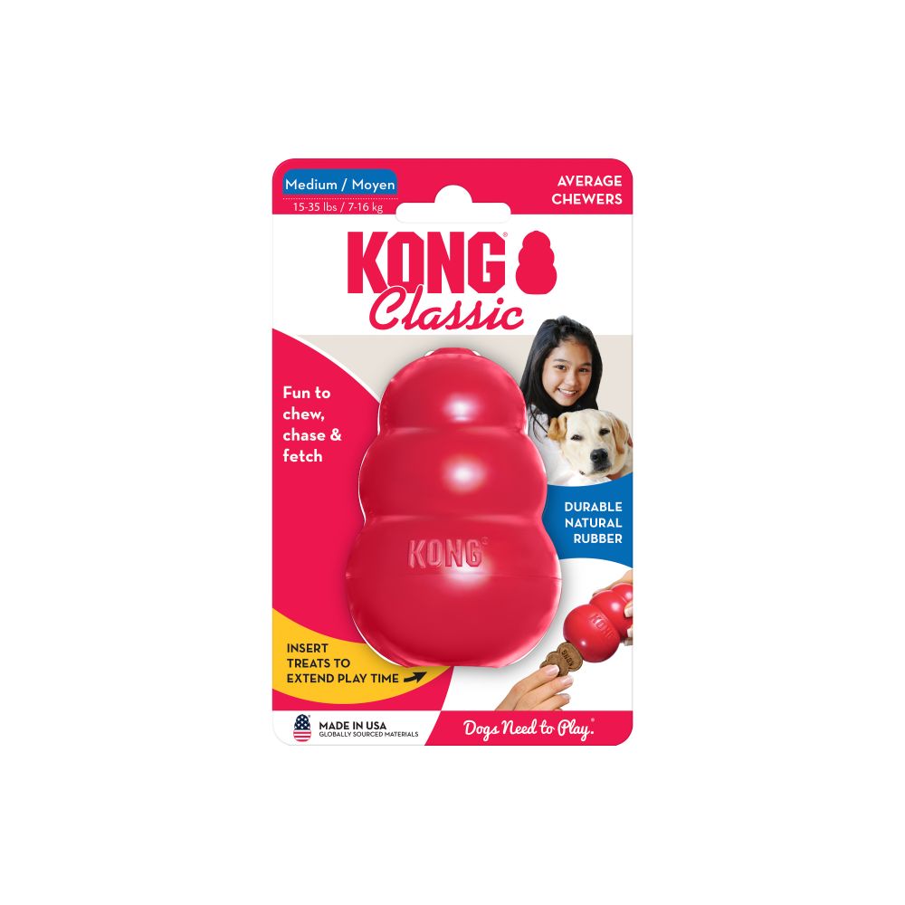 Kong Classic Medium - Red