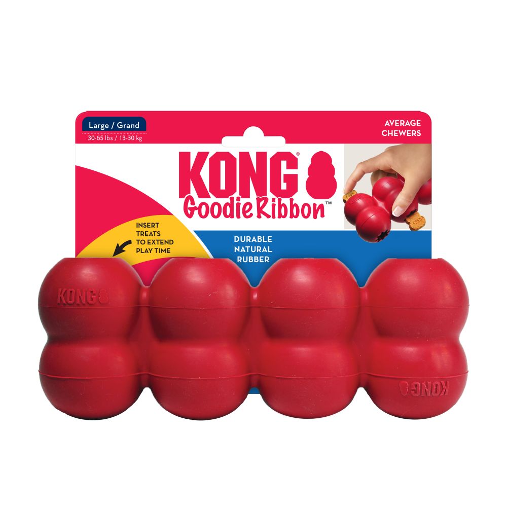 Kong Goodie Ribbon Large - Red