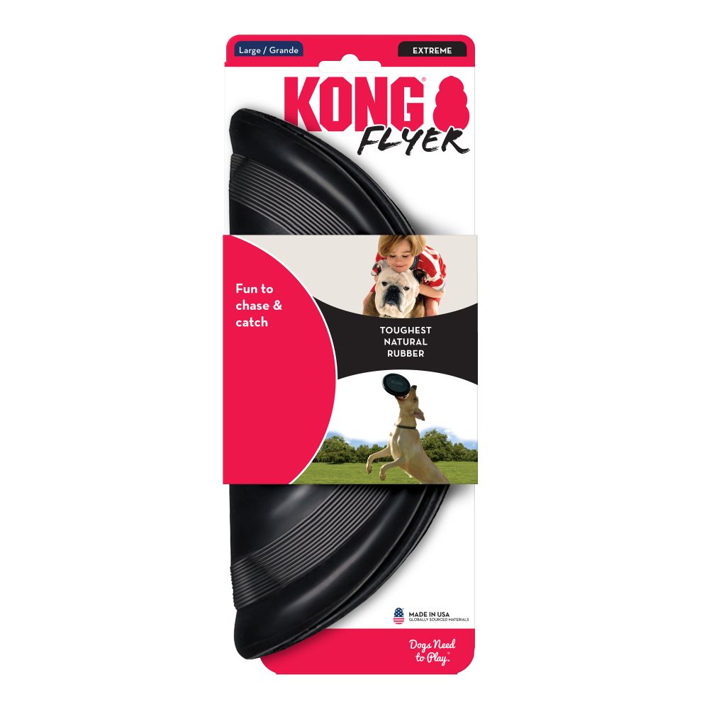 Kong Extreme Flyer Large - Black