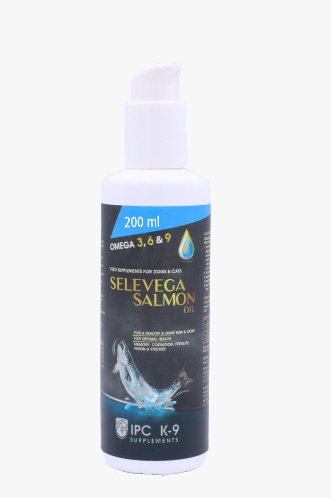 Selevega Salmon Oil for Dogs and Cats 250 ml