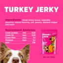 Scooby Chew  with Turkey Jerky Dog Treats 120 g