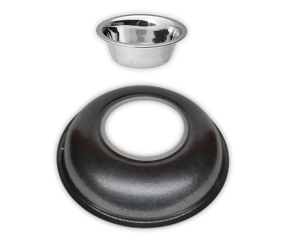 UE Stainless Steel Bowl with Base 0.40 Litre 