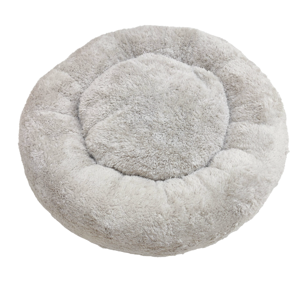 Petmoda Fur Bed Large 60 cm - Grey