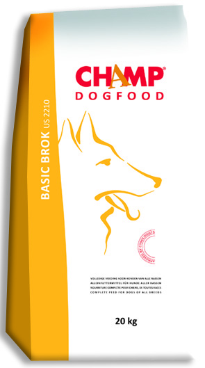 Champ Basic Brok Adult Dog Dry Food 20 kg