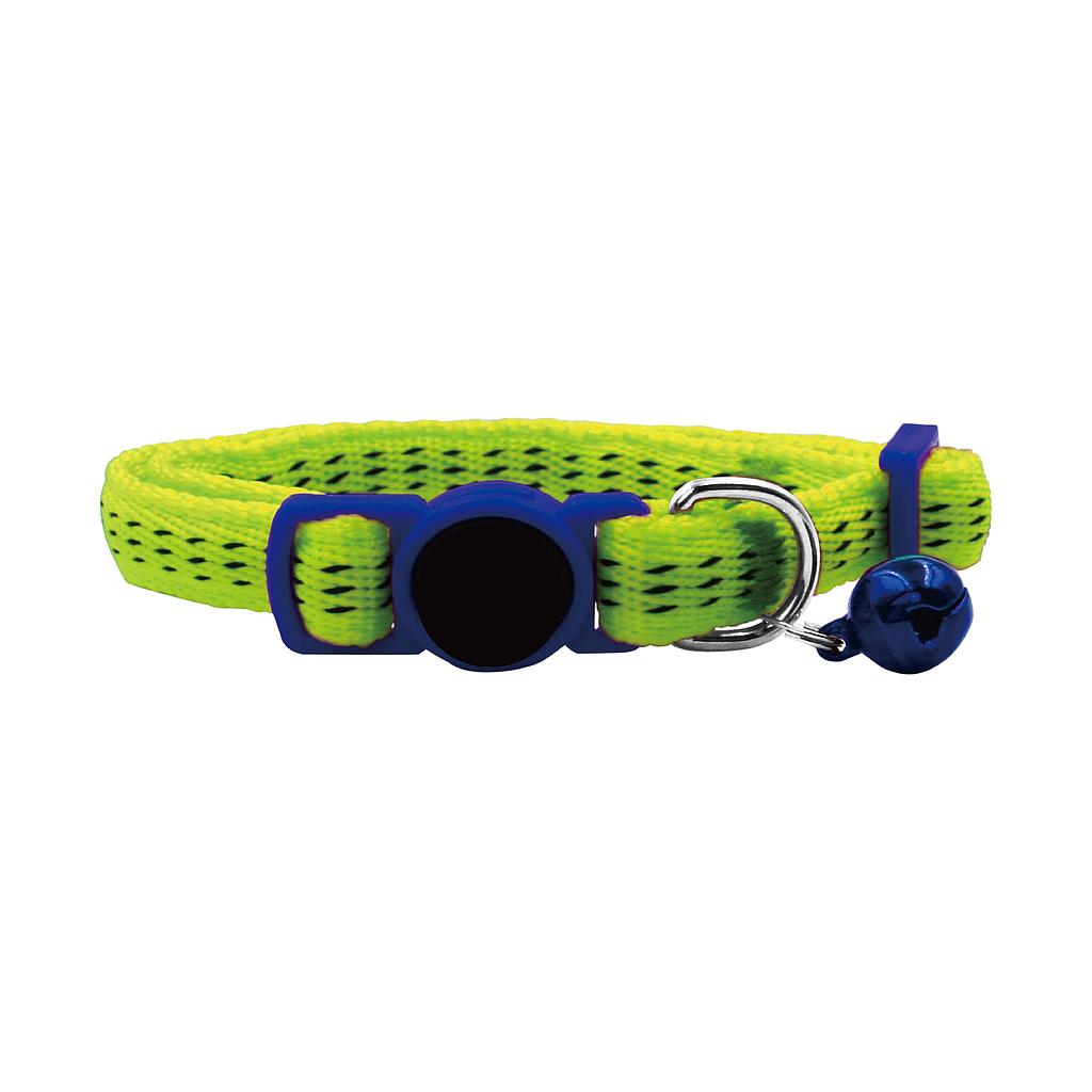 Pete & Pet Puffy Cat Collar With Bell (1.0cm x 19-31cm)