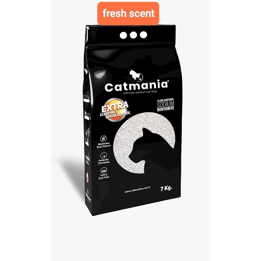 Catmania Cat Litter Extra Clumping - Fresh Scent 7 Kg
