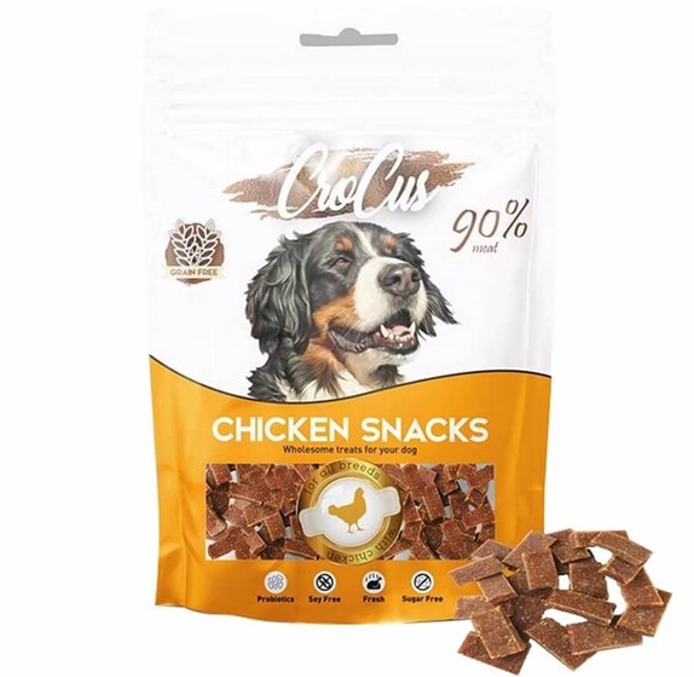 Crocus Chicken Sancks Dog Treats 80 g