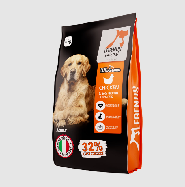 Legends Wholesome Chicken Adult Dogs Dry Food 5 Kg 