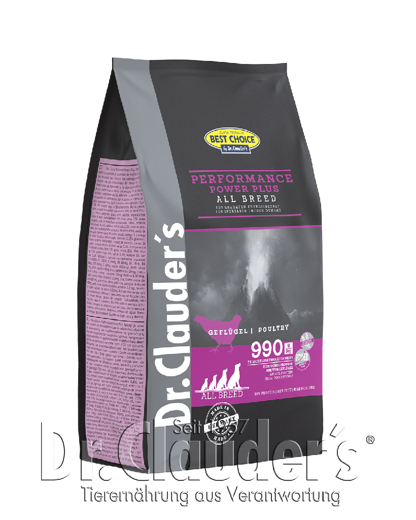 Dr.Clauder’s Best Choice Performance Power Plus 20 Kg
