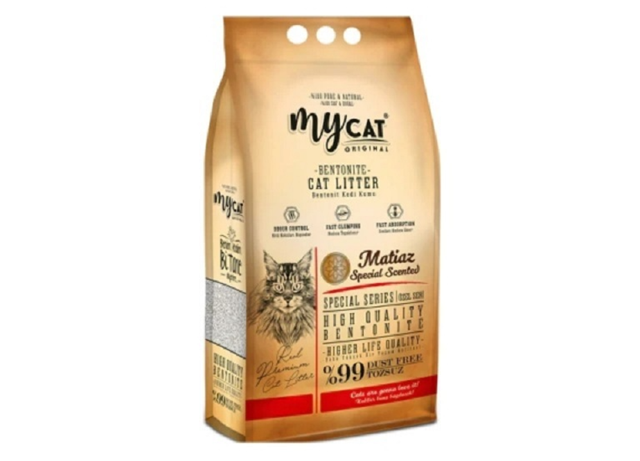 My Cat Original Bentonite Matiaz Special Scented For Sensitive Cats Clumping Cat Litter 10 L 