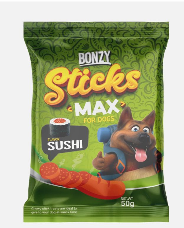 Bonzy Sticks Max For Dogs 50 g