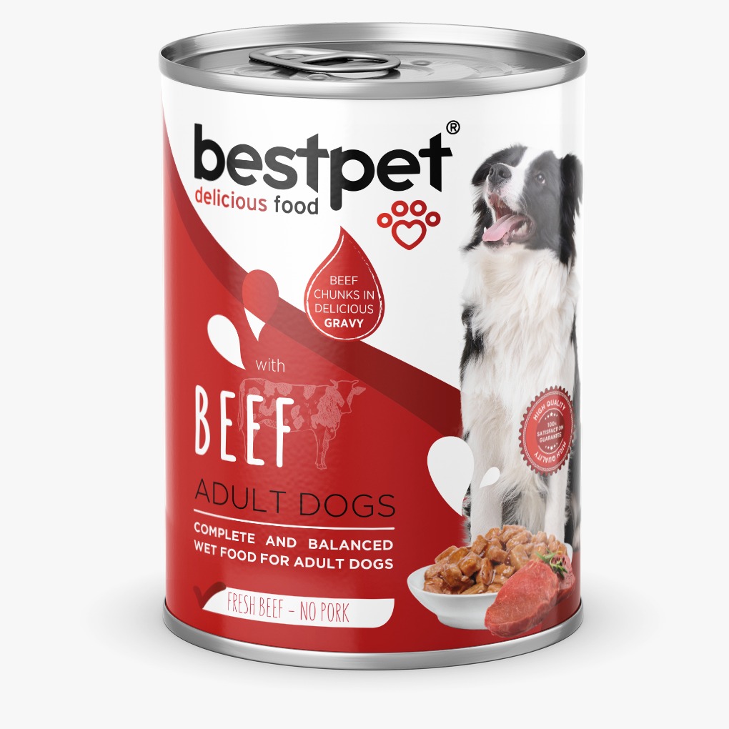 bestpet Adult Dog Wet Food Cans 400 g
